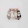 Four plush cat dolls, cute and soft fabric ornaments for home decoration Application Scenario